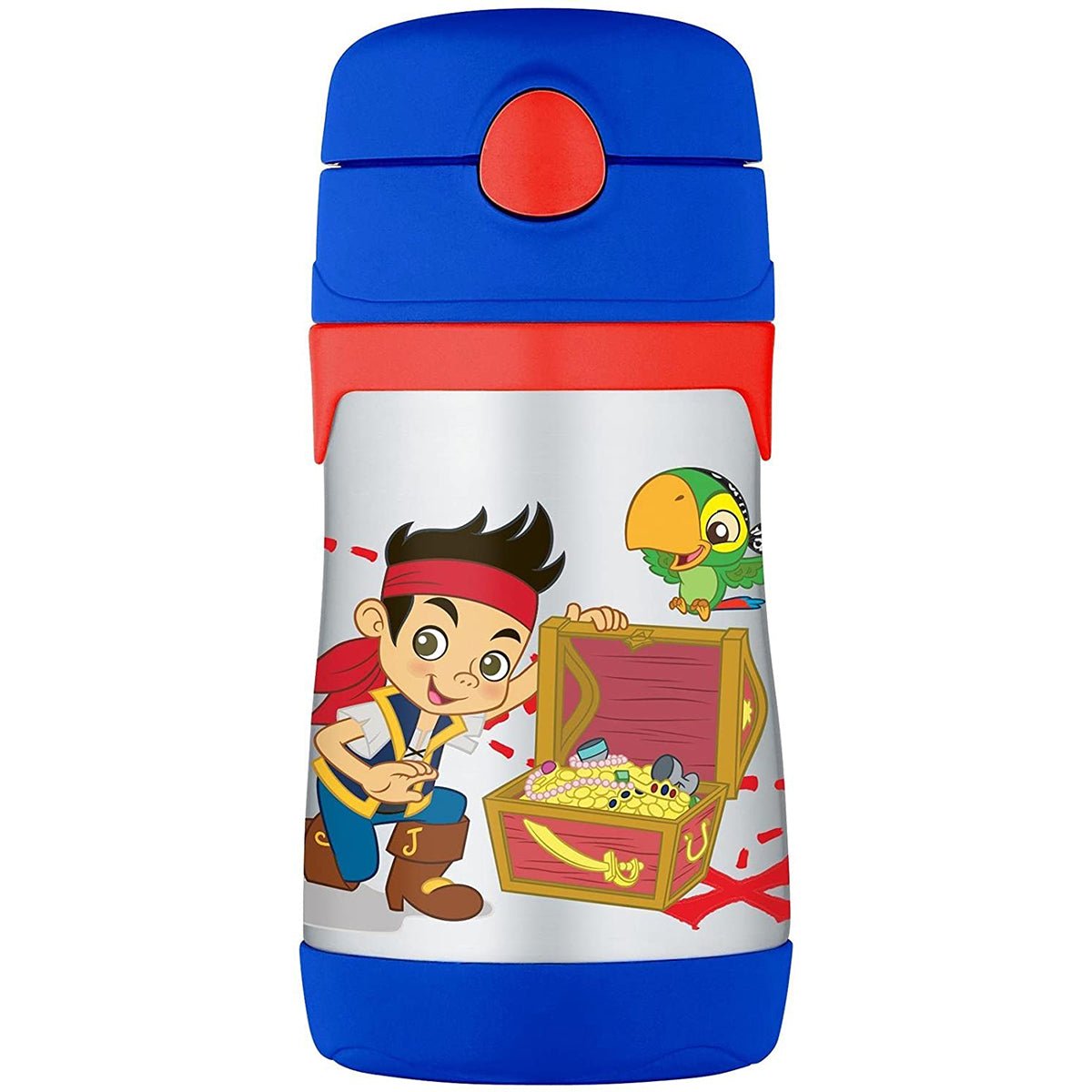 Thermos 10 oz. Kid's Vacuum Insulated Stainless Steel Straw Bottle - Forza Sports