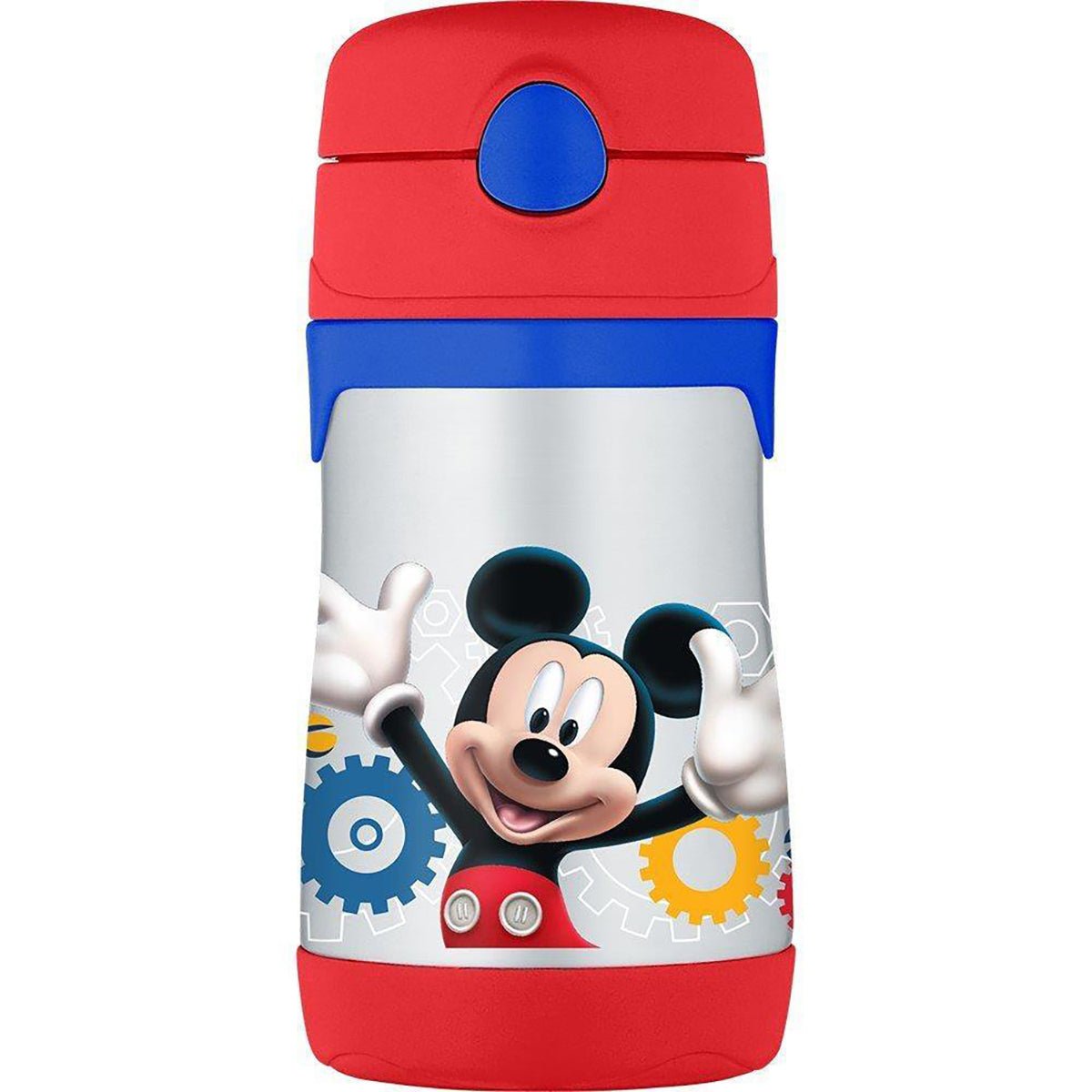 Thermos 10 oz. Kid's Vacuum Insulated Stainless Steel Straw Bottle - Forza Sports
