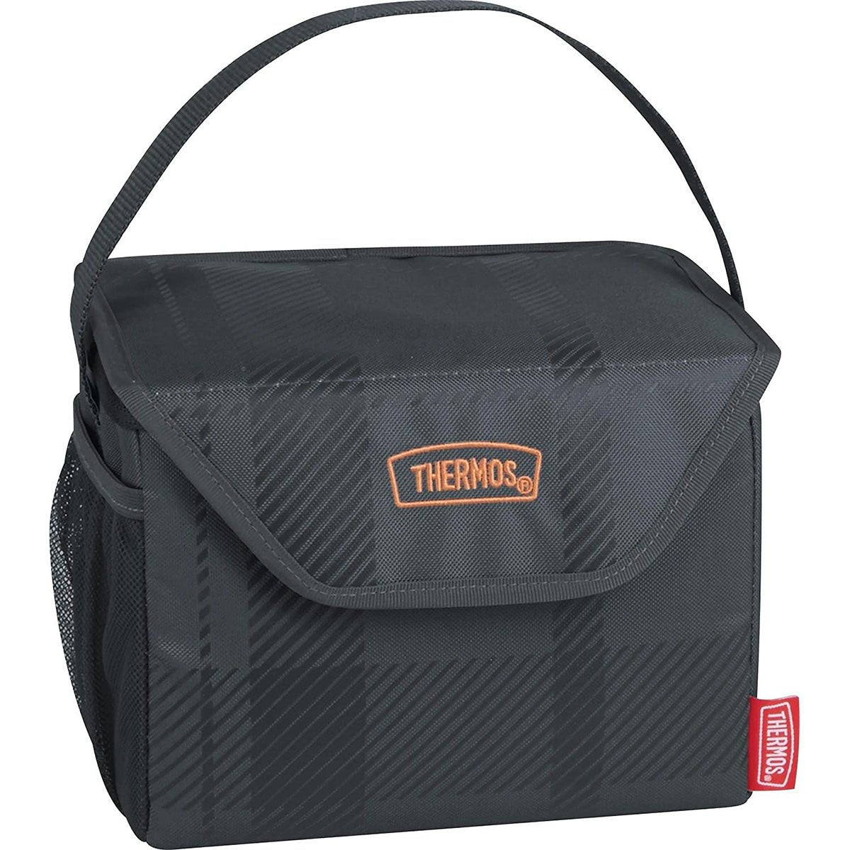 Thermos 24 - Can Soft Cooler - Charcoal Plaid - Forza Sports