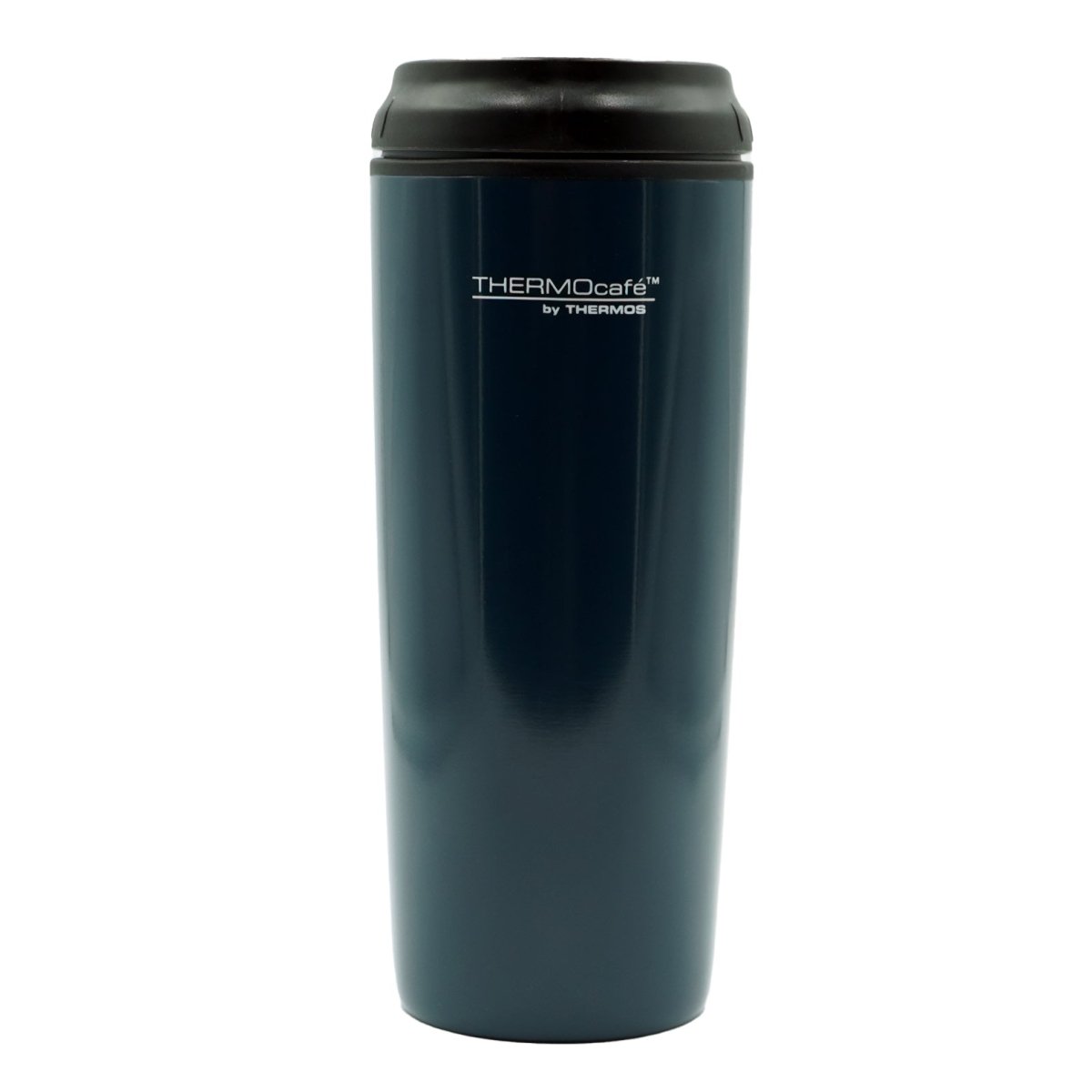 Thermos 16 oz. Lightweight Stainless Steel Insulated Tumbler - Charcoal/Navy - Forza Sports
