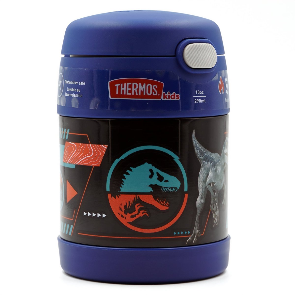 Thermos 10 oz. Kid's Funtainer Stainless Food Jar with Spoon - Jurassic World - Forza Sports
