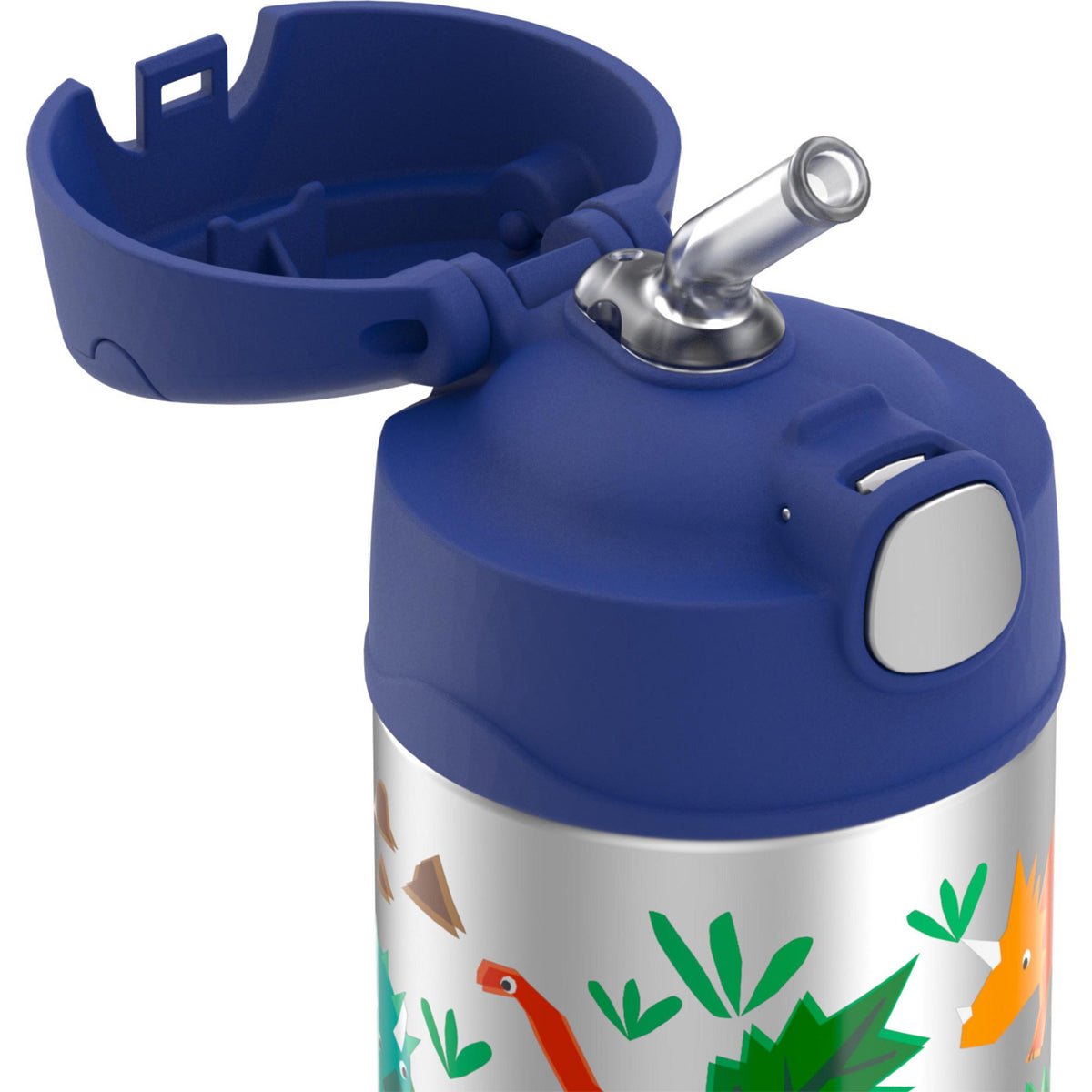 Thermos 12 oz. Kid's Funtainer Vacuum Insulated Stainless Steel Straw Bottle - Forza Sports