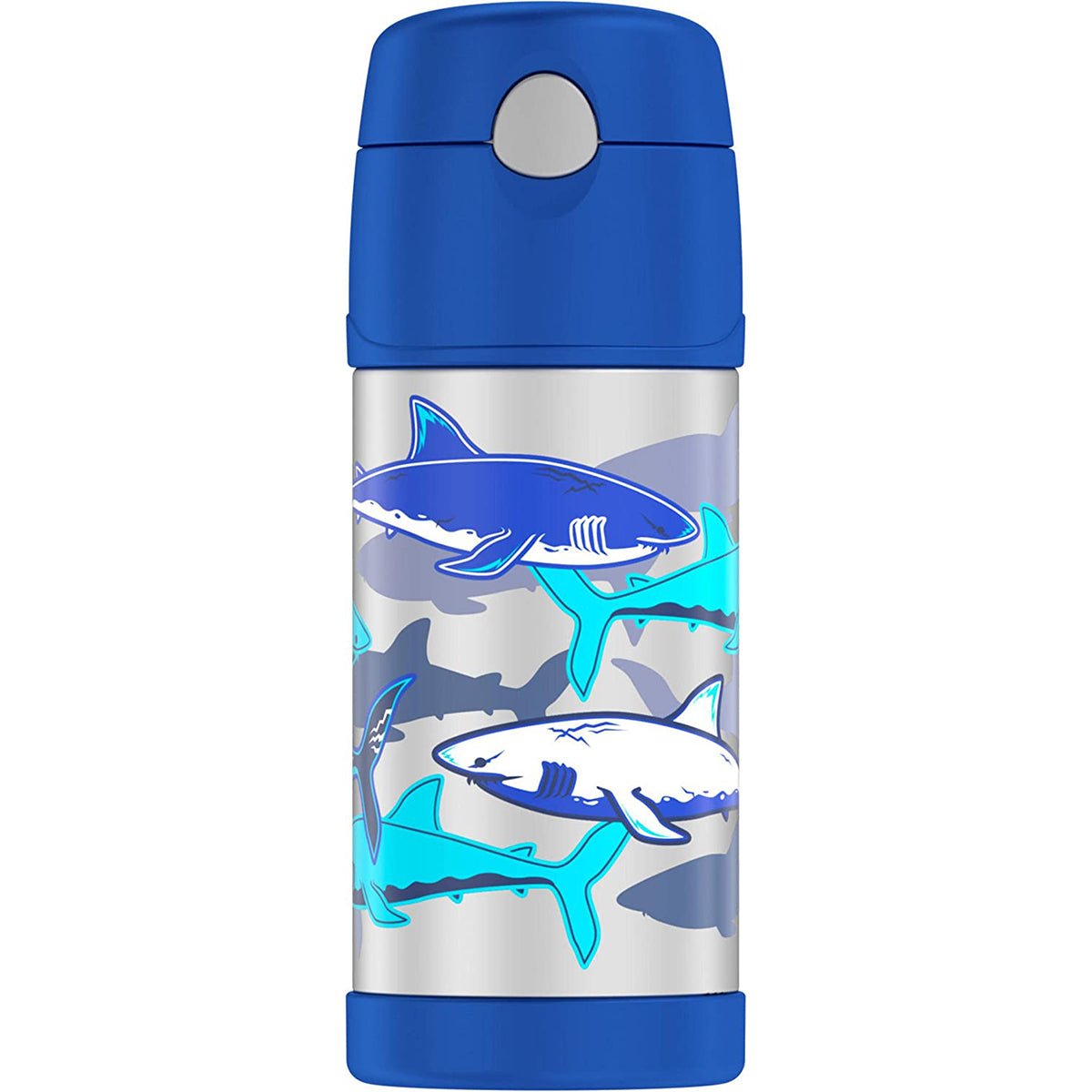 Thermos 12 oz. Kid's Funtainer Vacuum Insulated Stainless Steel Straw Bottle - Forza Sports