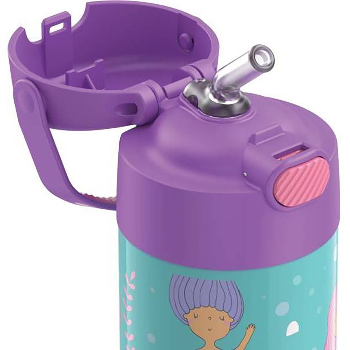 Thermos 12 oz. Kid's Funtainer Insulated Stainless Steel Bottle w/ Bail Handle - Forza Sports