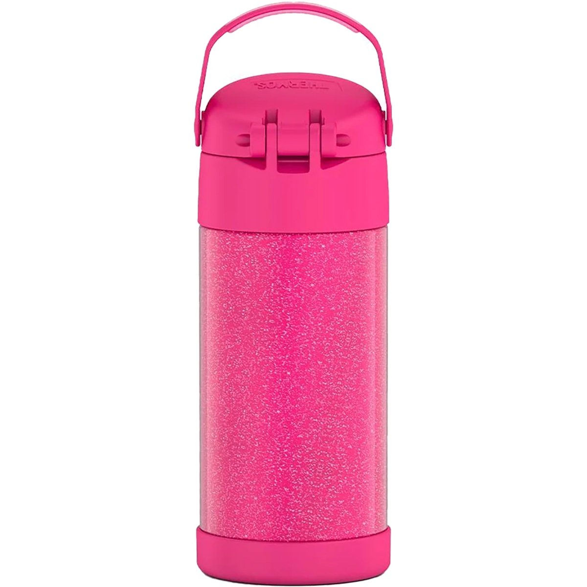 Thermos Kid's 12 oz. Funtainer Stainless Steel Water Bottle - Pink Glitter - Forza Sports
