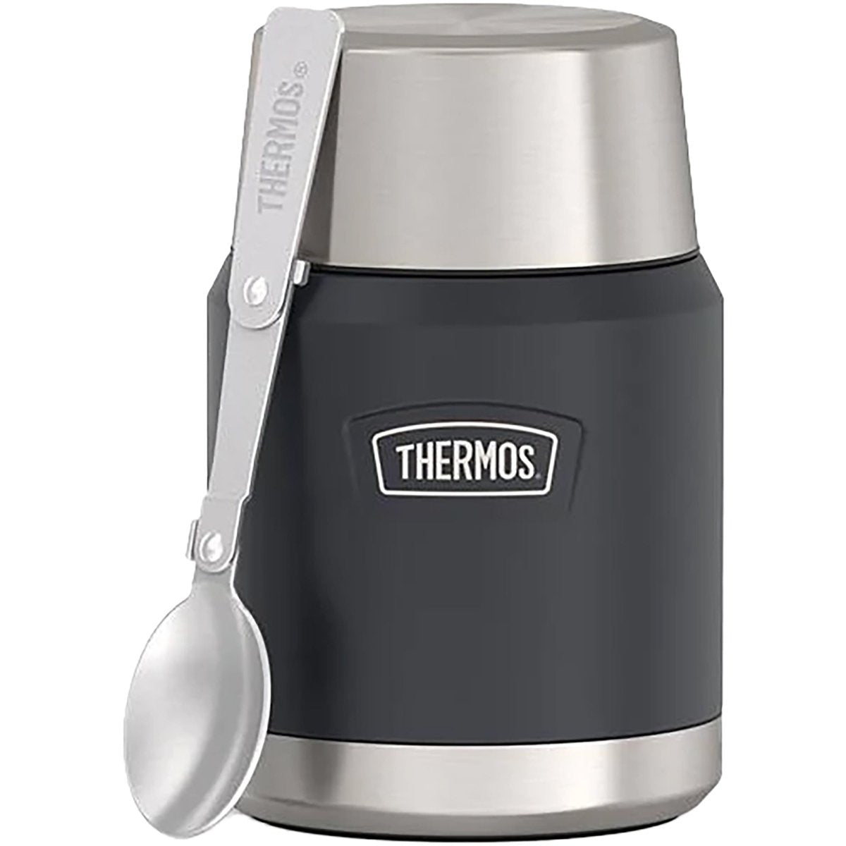 Thermos 16 oz. Icon Vacuum Insulated Stainless Steel Food Jar w/ Spoon - Forza Sports