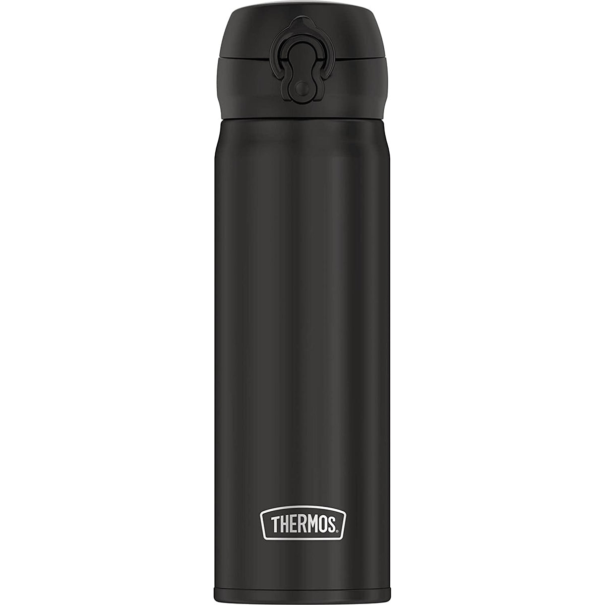 Thermos 16 oz. Vacuum Insulated Stainless Steel Direct Drink Bottle - Black - Forza Sports