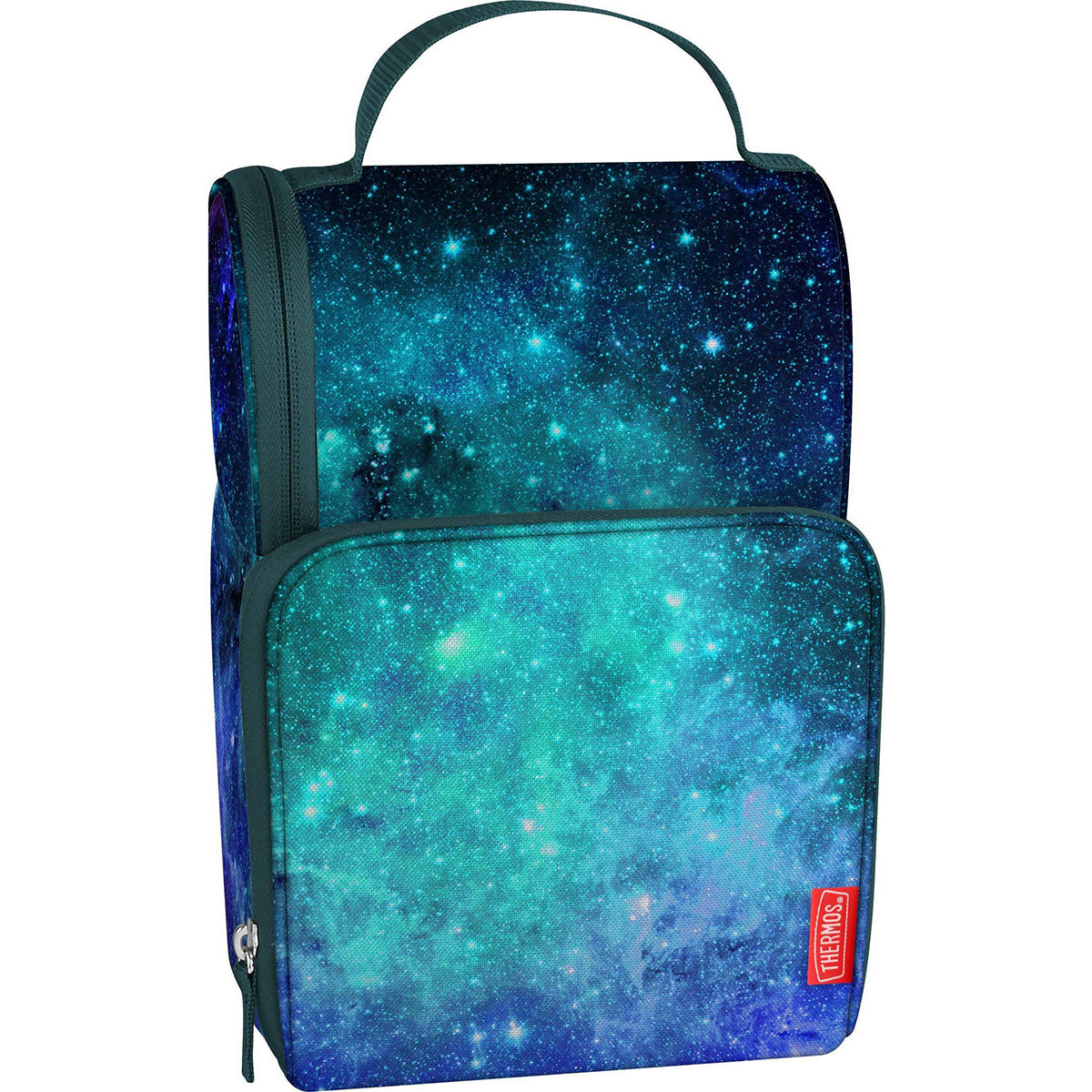 Thermos Kid's Tween Dual Compartment Soft Lunch Box - Galaxy Teal