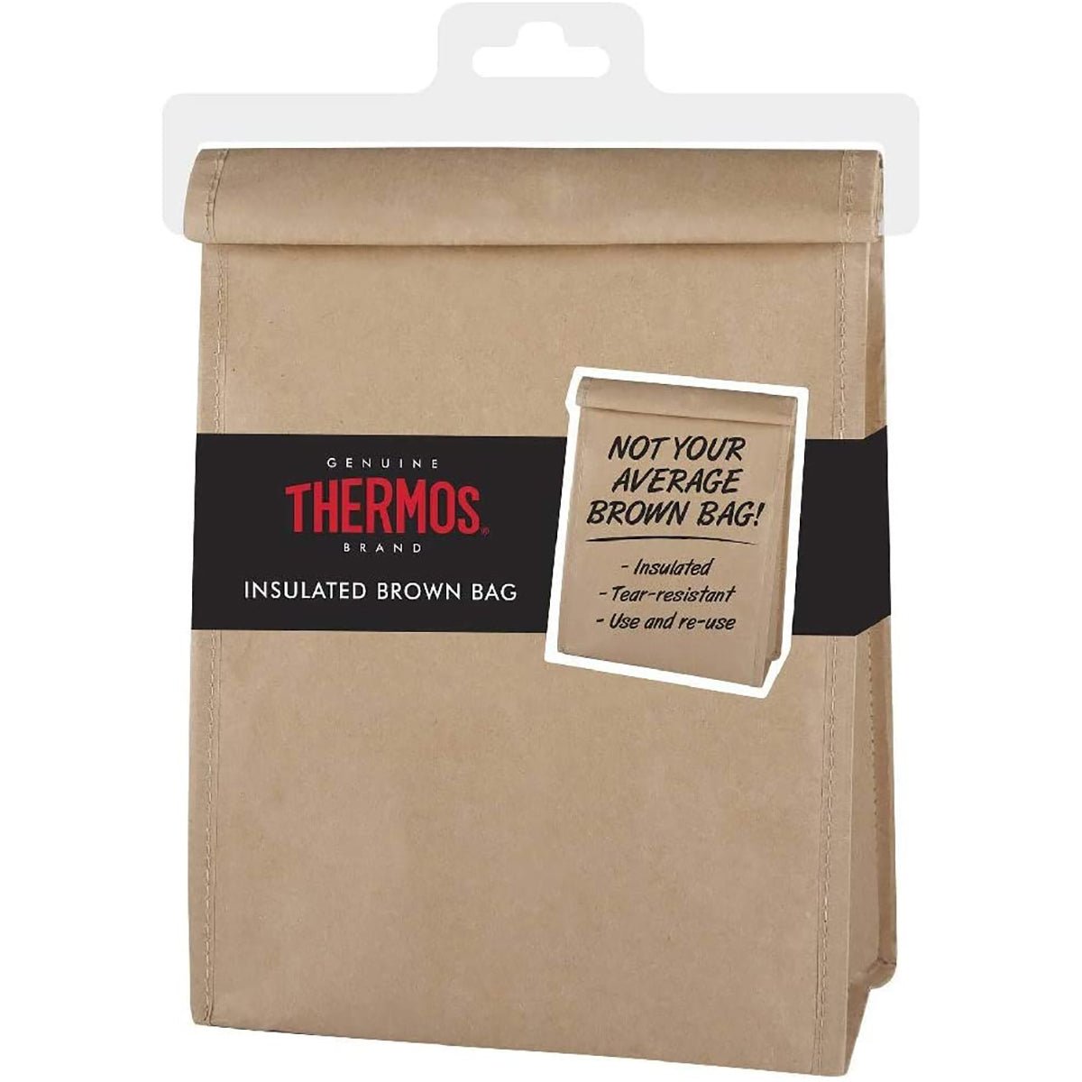 Thermos Insulated Lunch Bag - Brown - Forza Sports