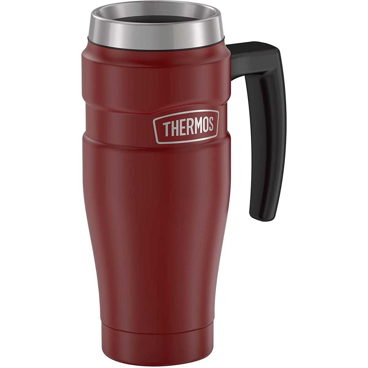 Thermos 16 oz. Stainless King Insulated Stainless Steel Travel Mug with Handle - Forza Sports