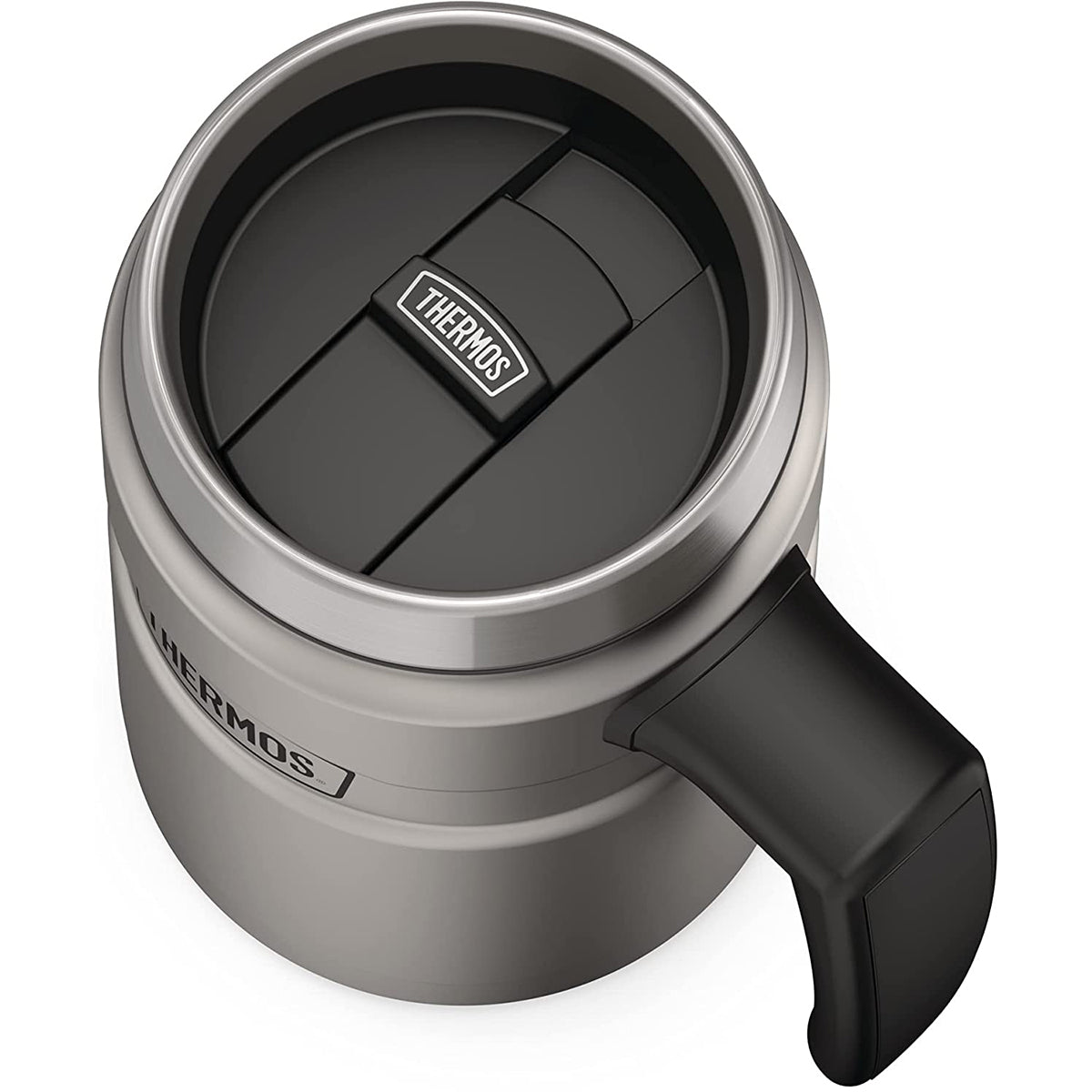 thermos stainless steel coffee mug upper side - Forza Sports