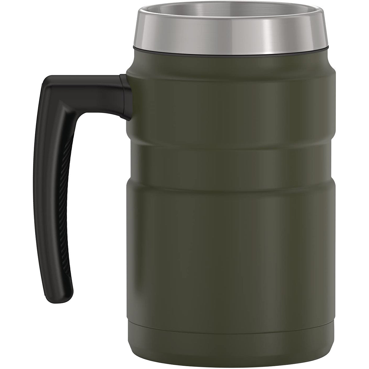 Thermos 16 oz. Stainless King Vacuum Insulated Stainless Steel Coffee Mug - Army Green
