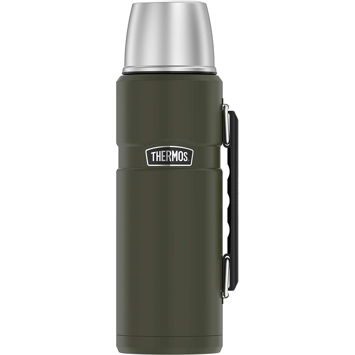 Matte Green Vacuum Insulated thermos water bottle - Forza Sports