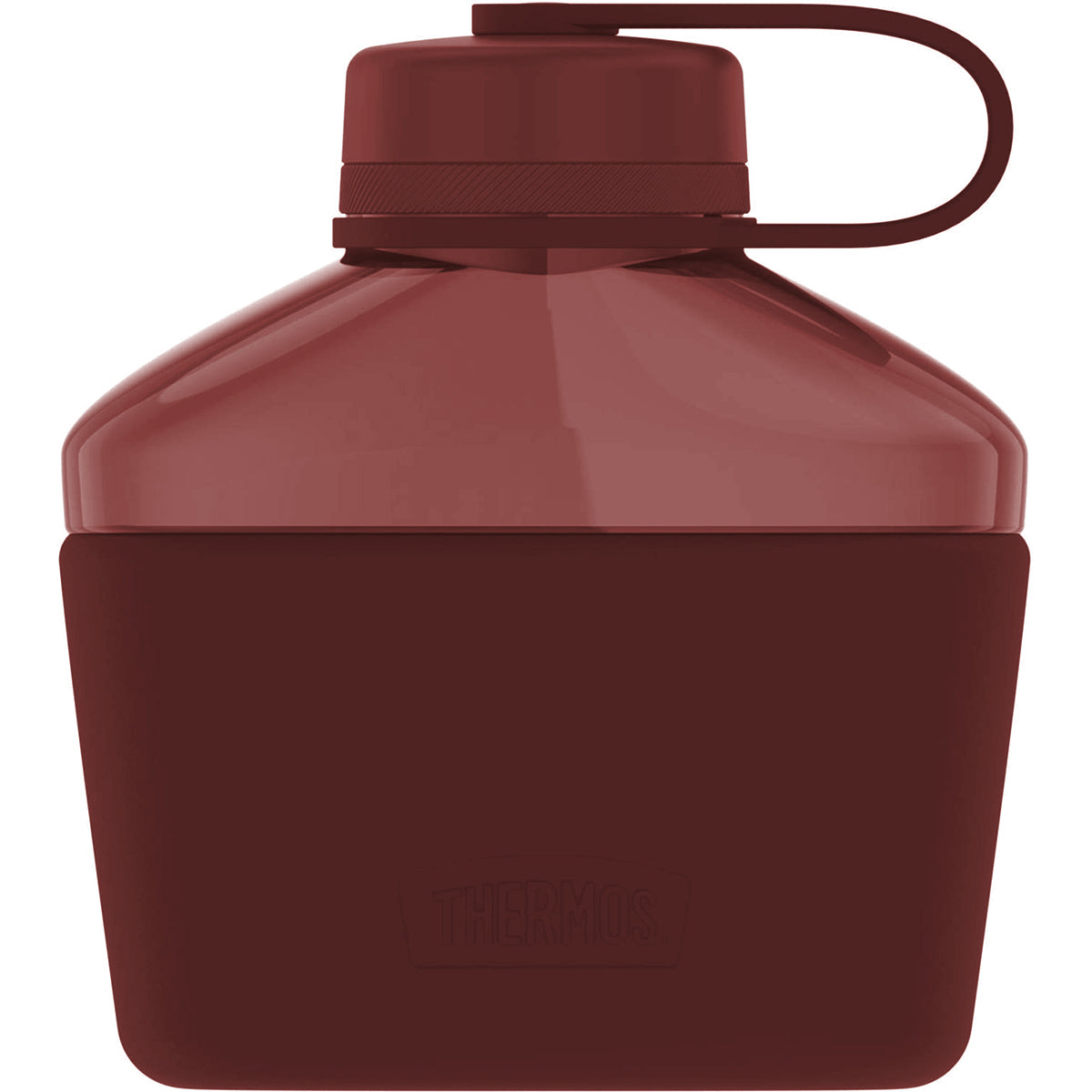 Thermos 32 oz. Alta Hard Plastic Canteen w/ Silicone Sleeve - Rosewood Red