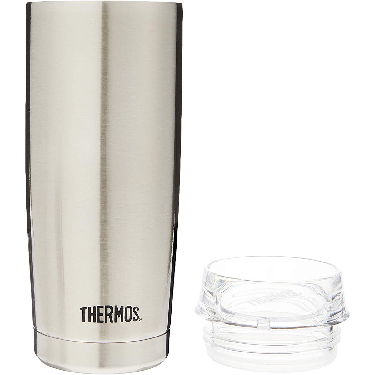 Thermos Insulated Stainless Steel Tumbler with 360 Drink Lid - Stainless Steel - Forza Sports