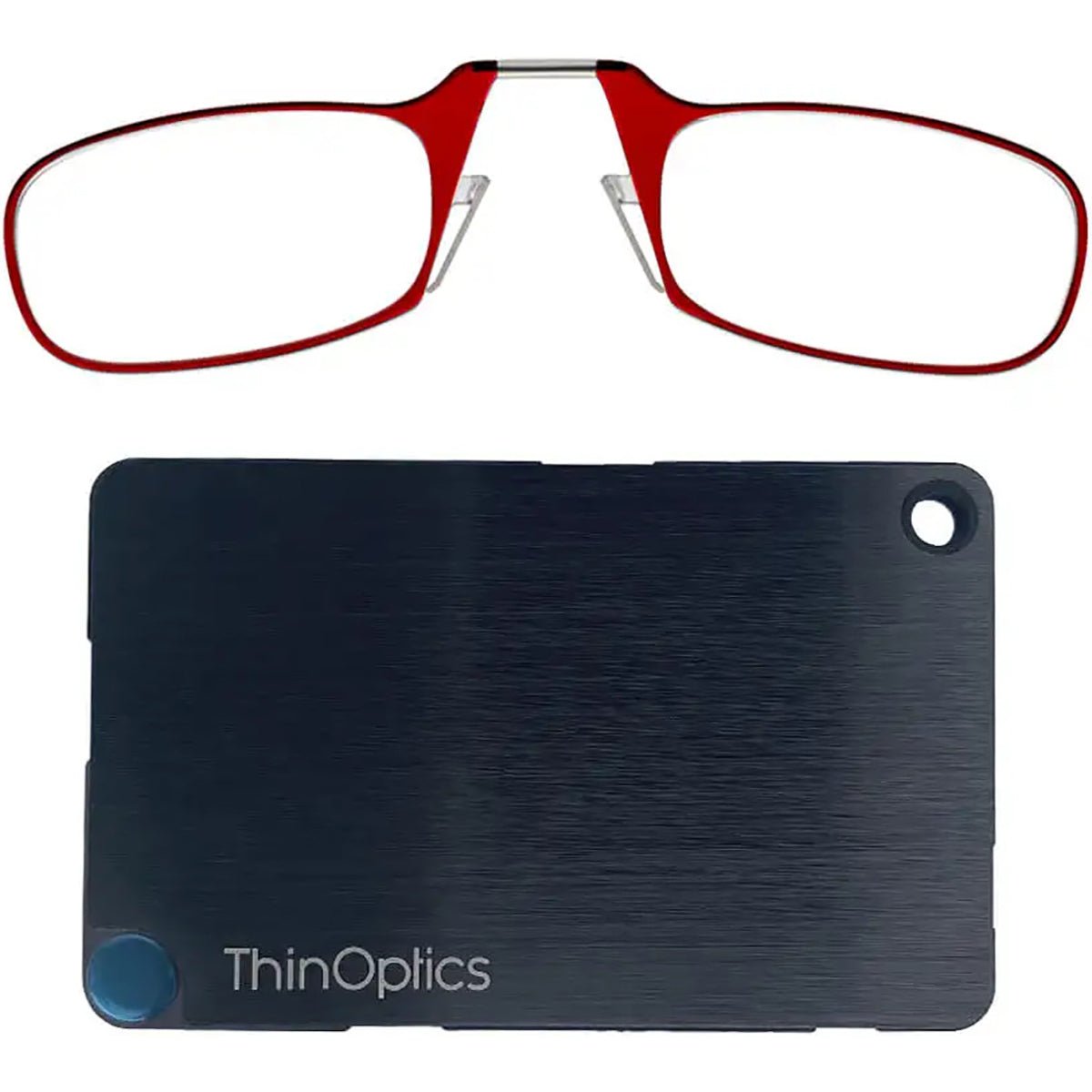 ThinOptics Armless Ultralight Readers with Stainless Steel Wallet - Forza Sports