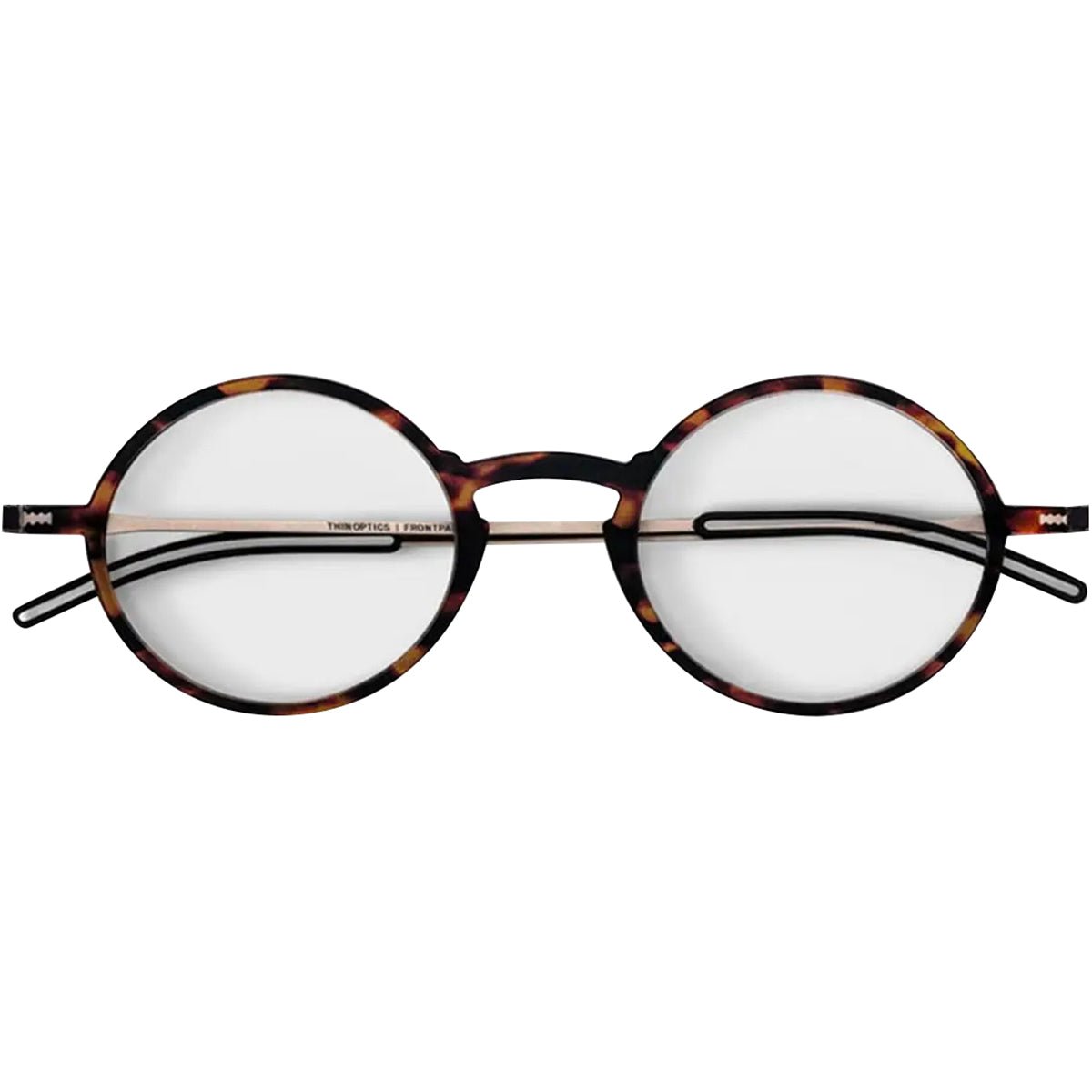 ThinOptics Manhattan Blue Light Blocker Glasses with Black Milano Case - Forza Sports