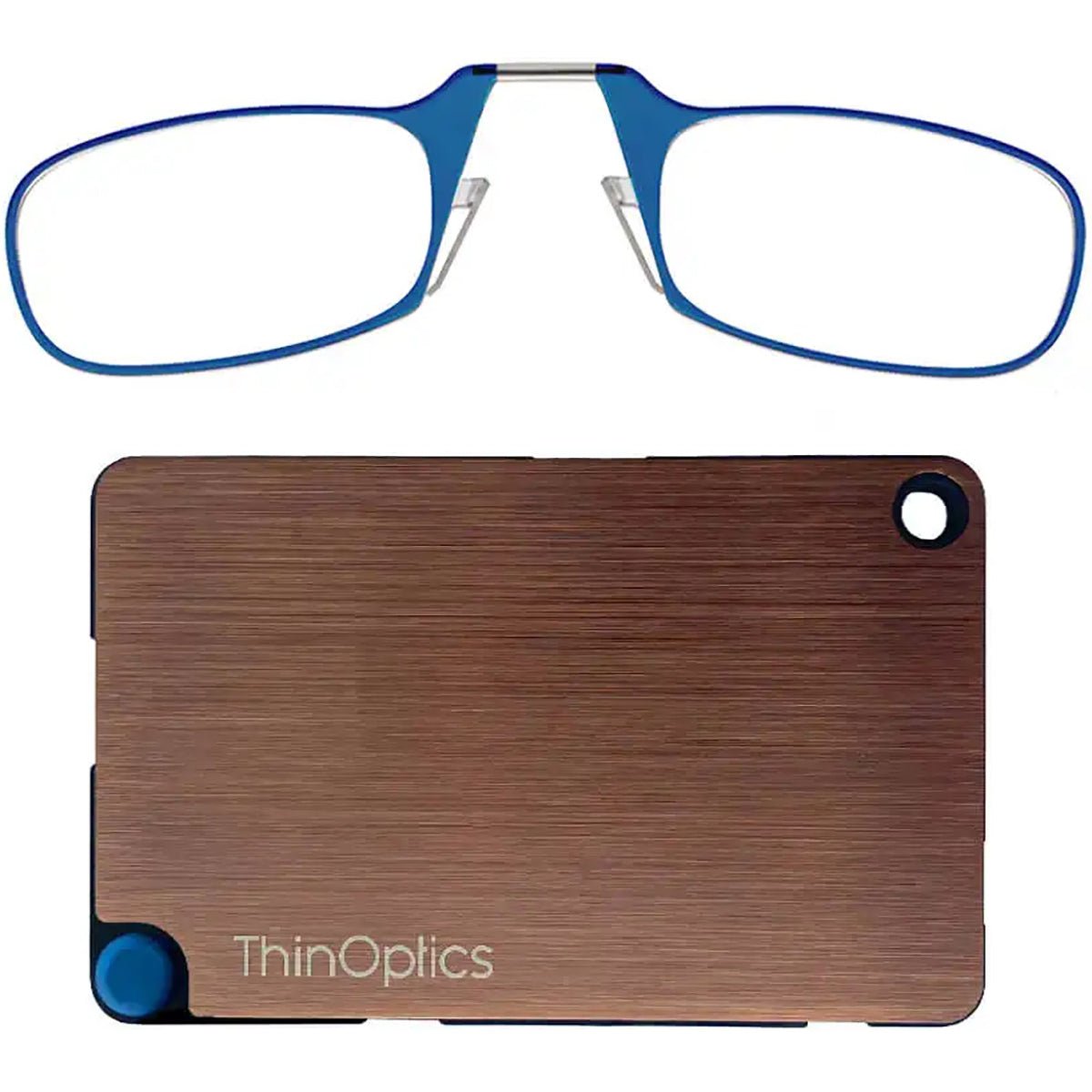 ThinOptics Armless Ultralight Readers with Stainless Steel Wallet - Forza Sports