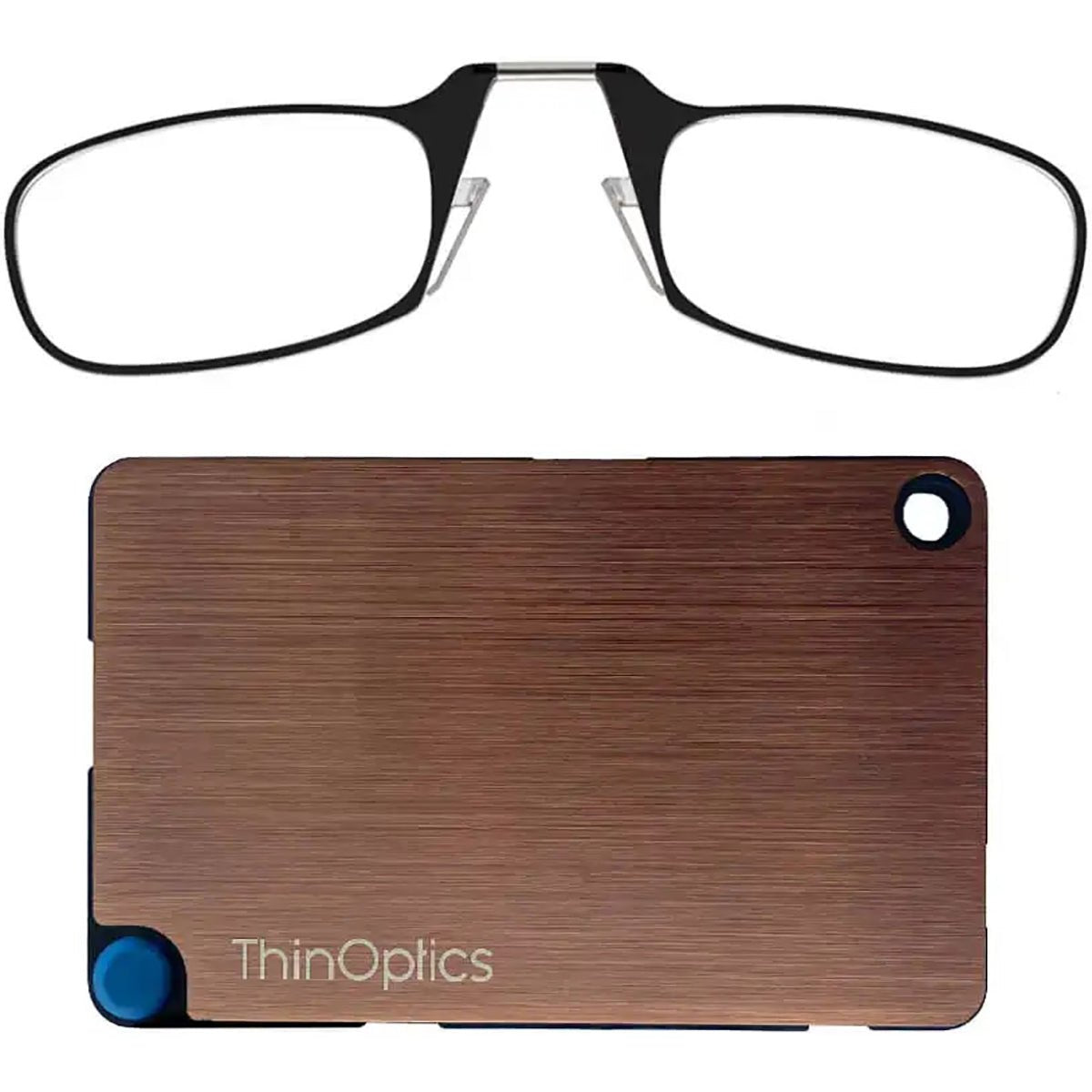 ThinOptics Armless Ultralight Readers with Stainless Steel Wallet - Forza Sports