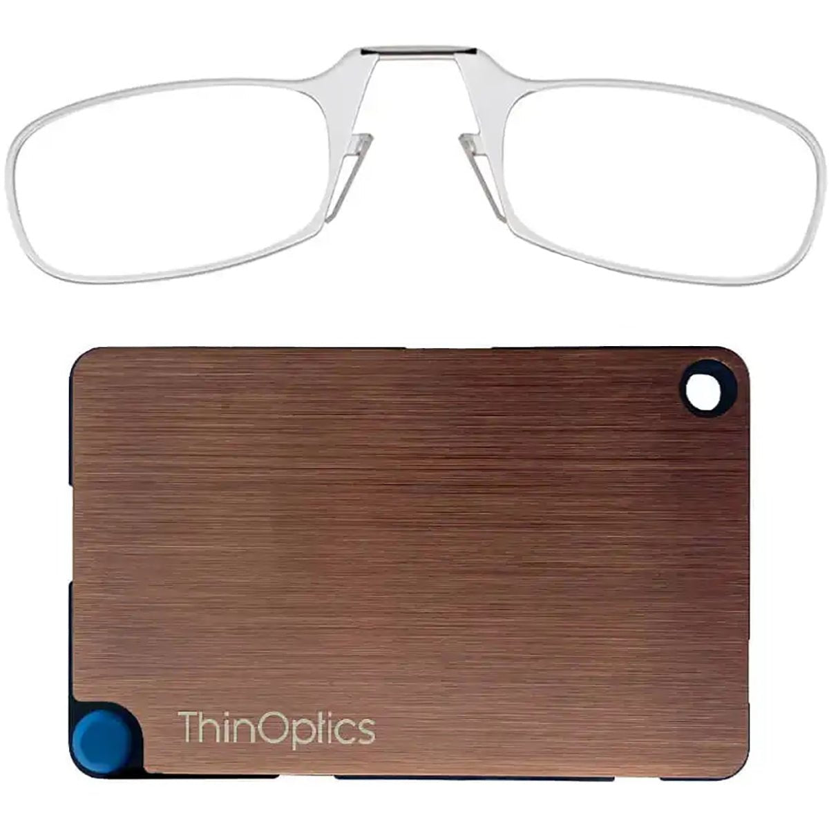 ThinOptics Armless Ultralight Readers with Stainless Steel Wallet - Forza Sports