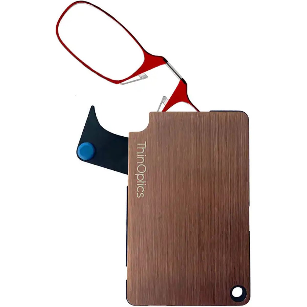 ThinOptics Armless Ultralight Readers with Stainless Steel Wallet - Forza Sports