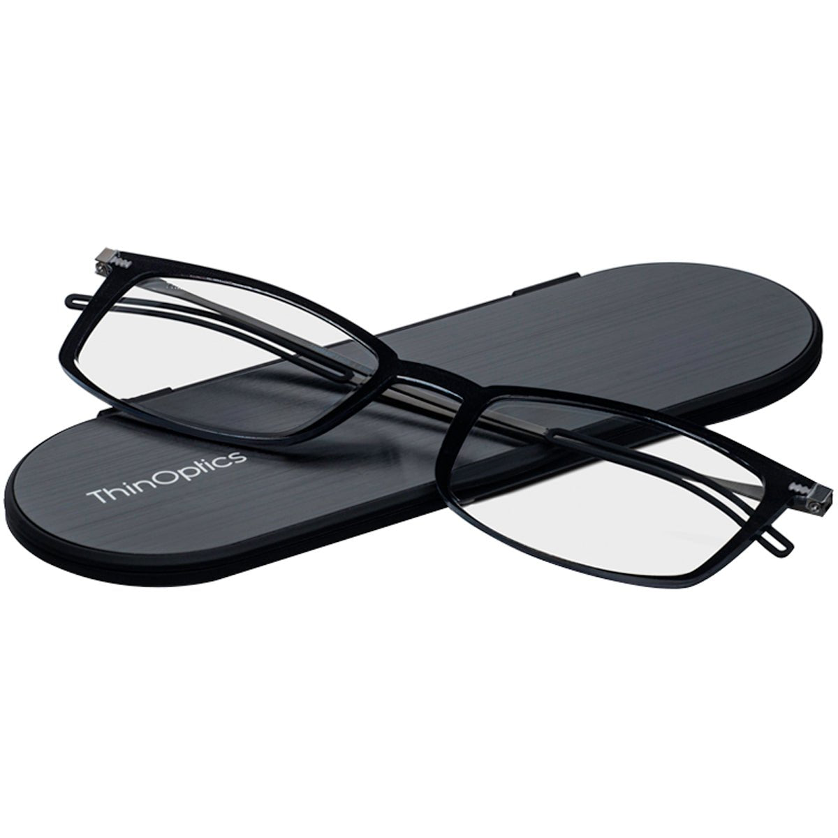 ThinOptics FrontPage Brooklyn Reading Glasses with Milano Case - Forza Sports