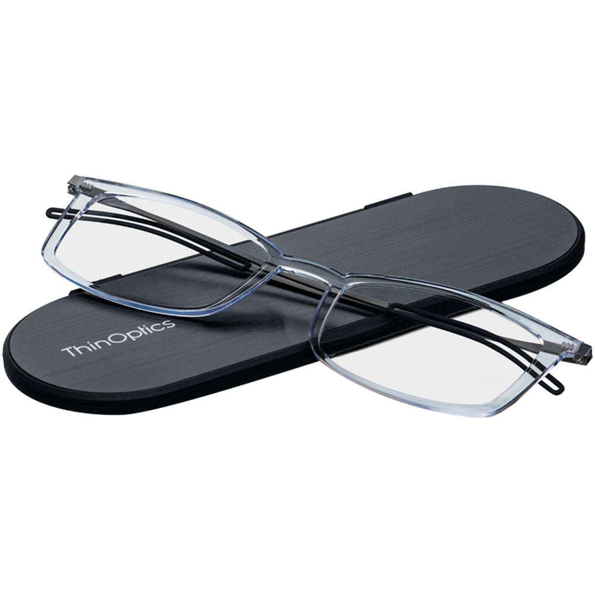 ThinOptics FrontPage Brooklyn Reading Glasses with Milano Case - Forza Sports