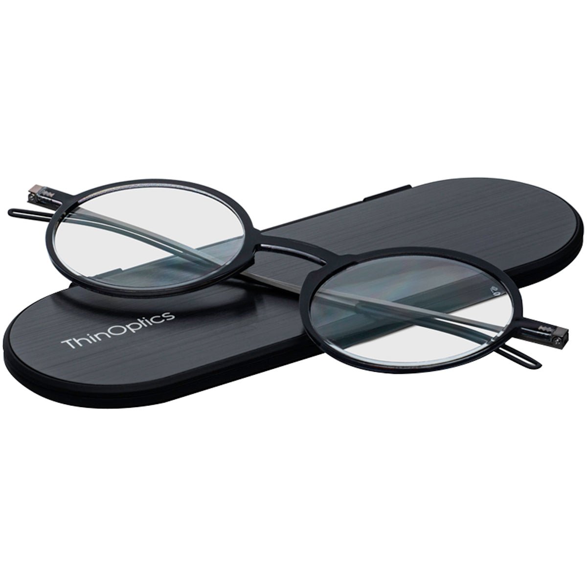 ThinOptics FrontPage Manhattan Reading Glasses with Milano Case - Forza Sports