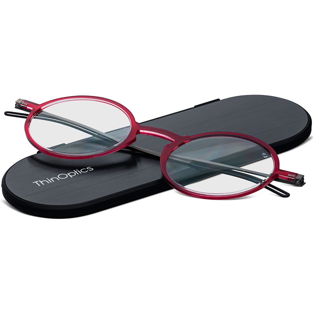ThinOptics FrontPage Manhattan Reading Glasses with Milano Case - Forza Sports