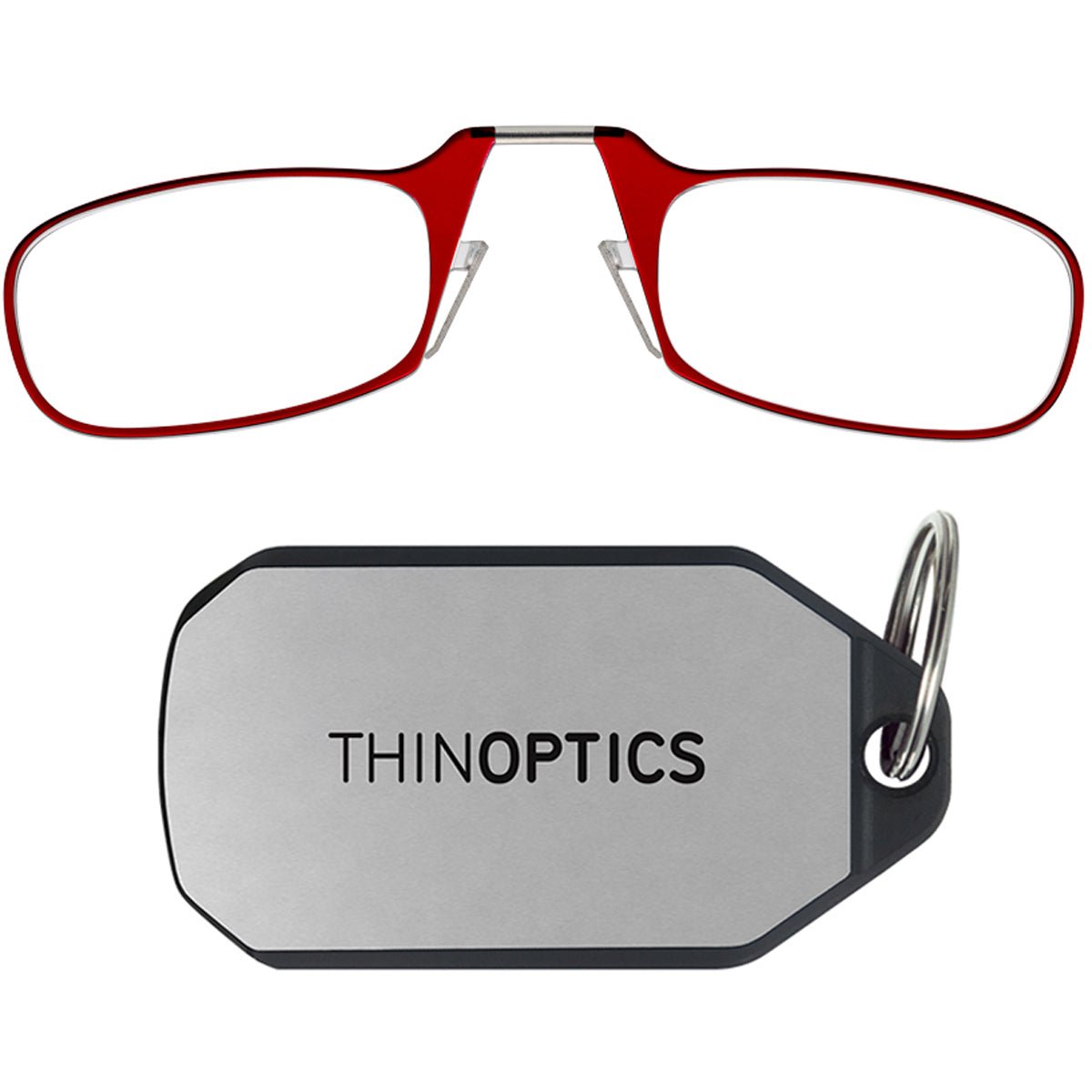 ThinOptics Secure Fit Armless Ultralight Reading Glasses with Keychain Case - Forza Sports