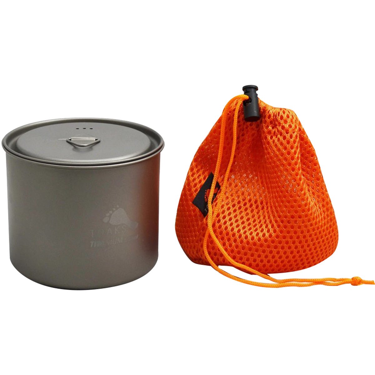 TOAKS Light Titanium 550ml Outdoor Camping Cook Pot without Handle POT - 550 - NH - Forza Sports