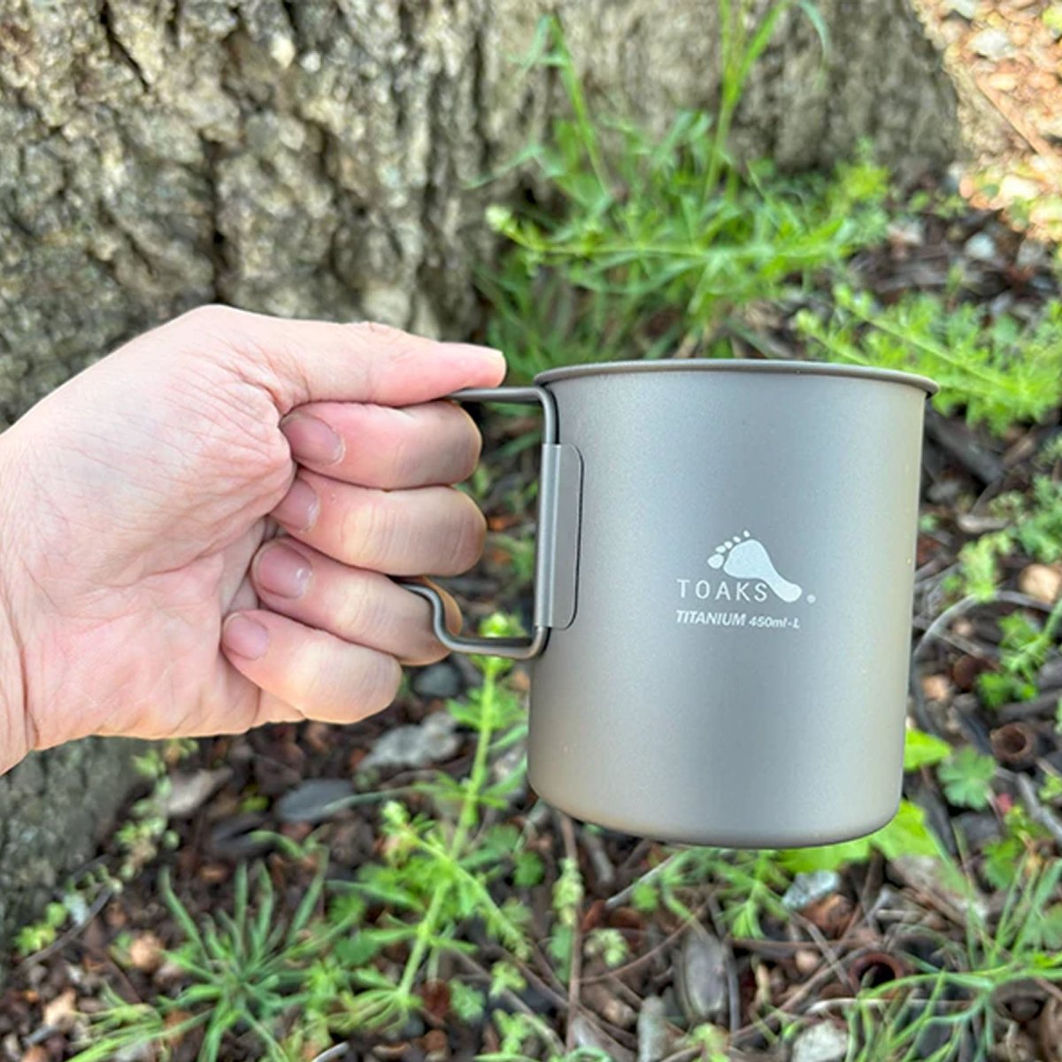 TOAKS 450ml Ultralight Titanium Cup - CUP450 - Forza Sports