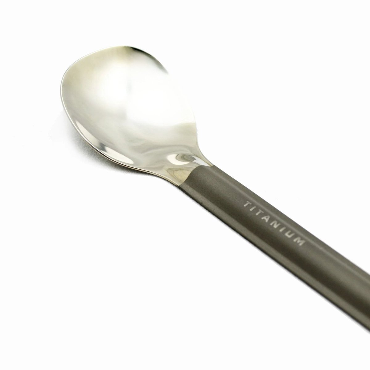 TOAKS Titanium Long Handled Spoon with Polished Bowl SLV - 11 - Forza Sports