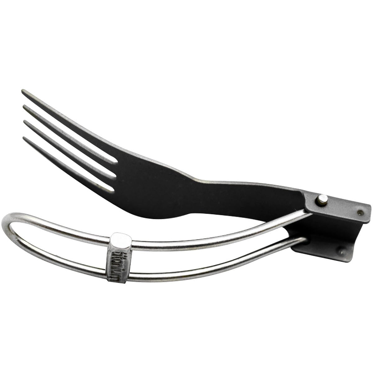 TOAKS Titanium Folding Fork for Outdoor Camping - Silver - Forza Sports
