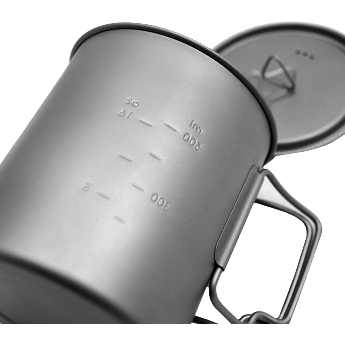 TOAKS Ultralight Titanium Camping Cook Pot with Foldable Handles and Lid - Forza Sports