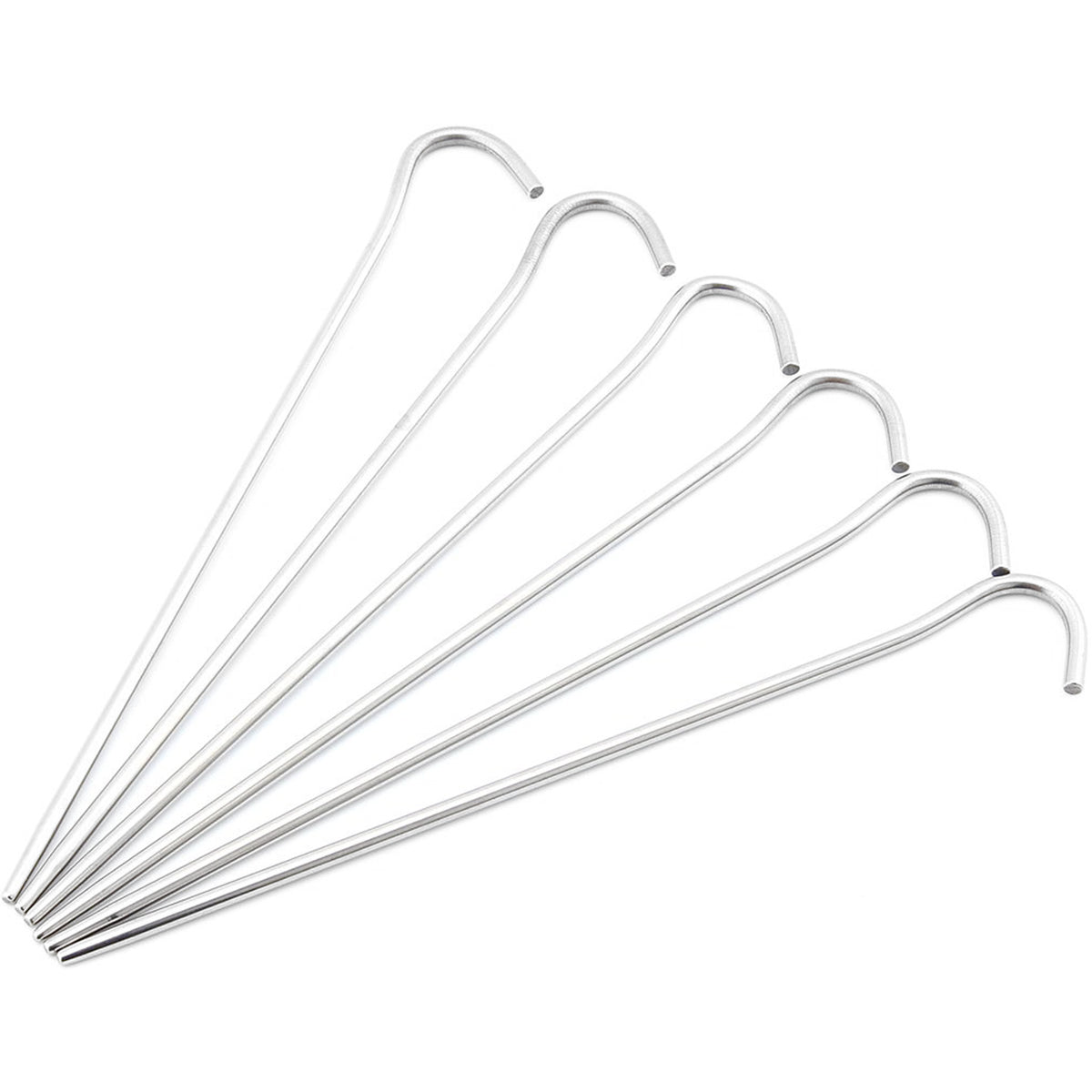 TOAKS Titanium Lightweight Hook Peg PEG - 04 - 6 Pack - Forza Sports