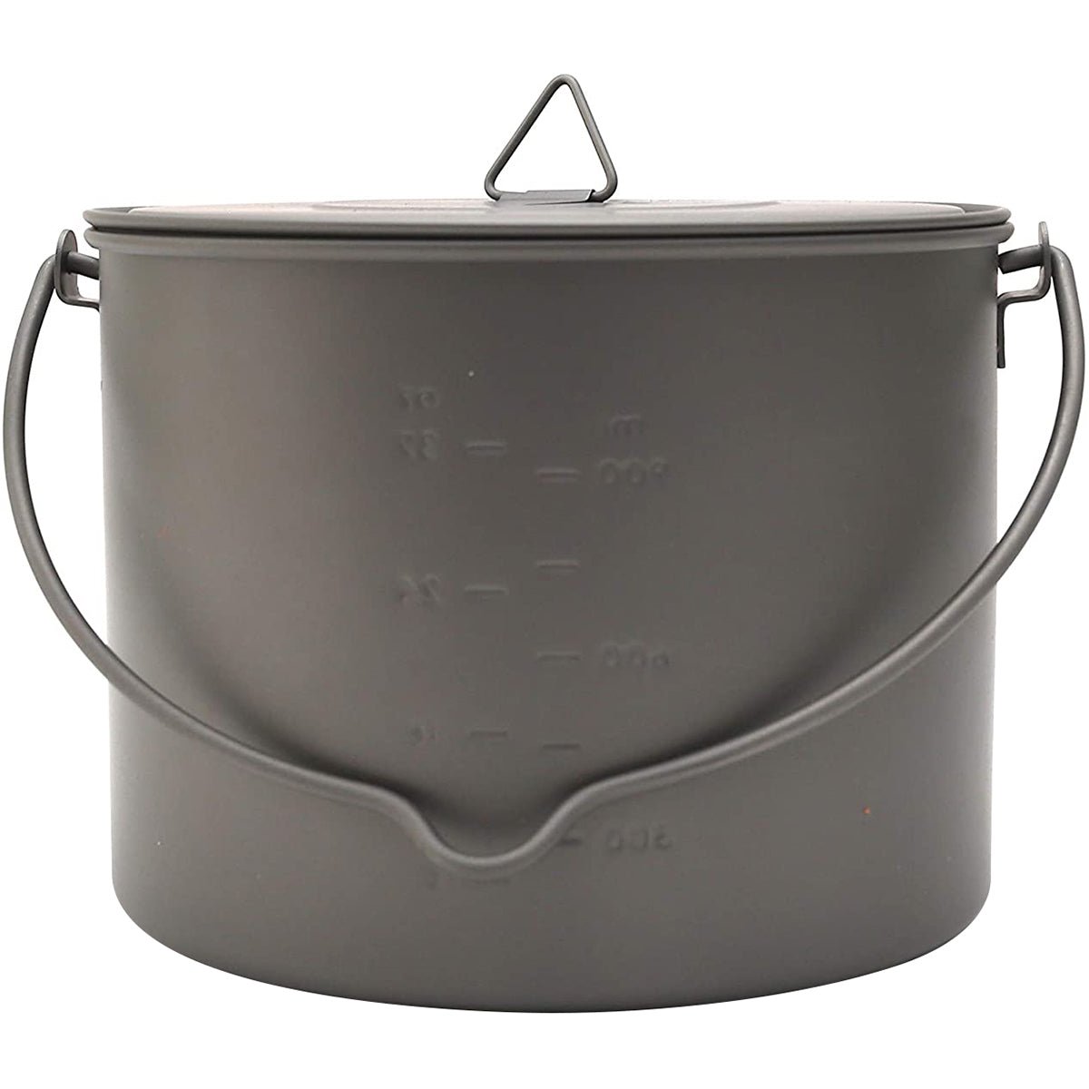 TOAKS Titanium 1300ml Outdoor Camping Cook Pot with Bail Handle POT - 1300 - BH - Forza Sports