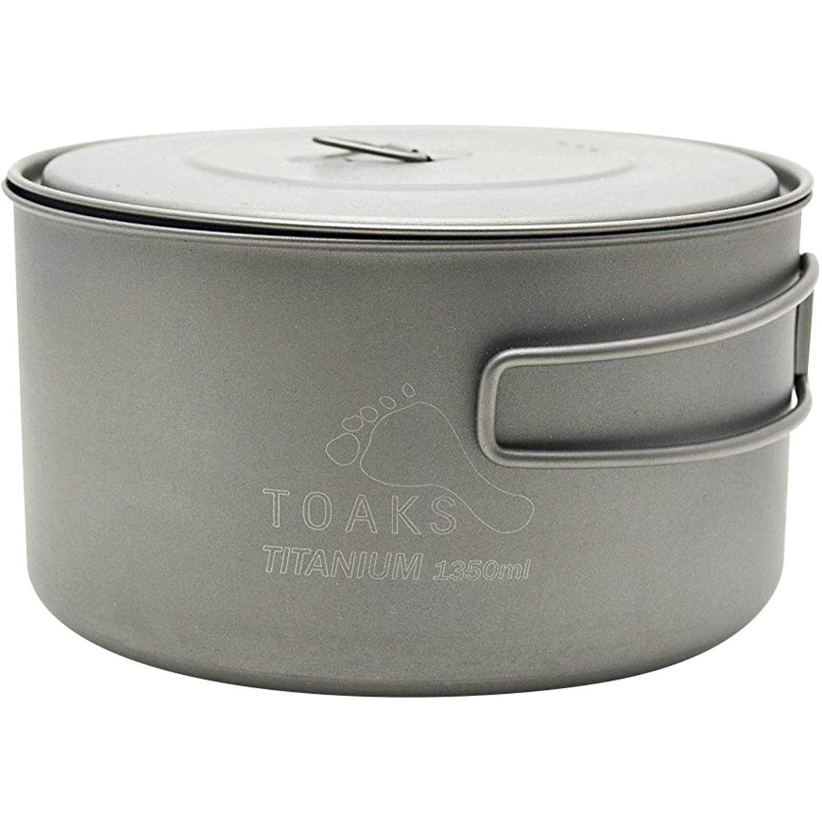 TOAKS Titanium 1350ml Outdoor Camping Cook Pot POT - 1350 - Forza Sports