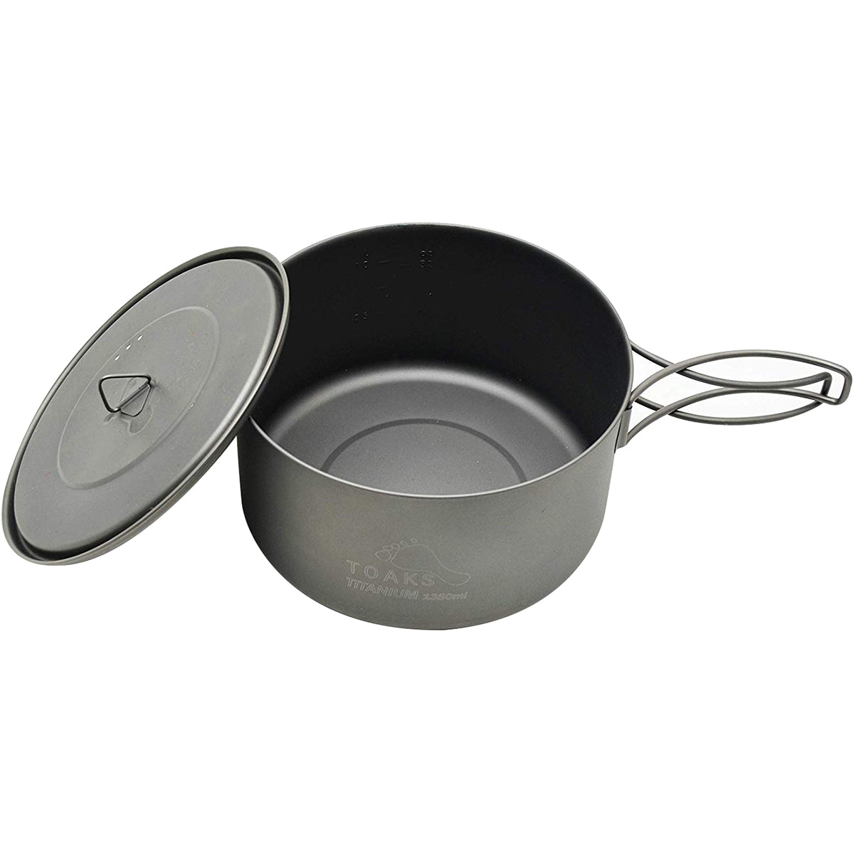 TOAKS Titanium 1350ml Outdoor Camping Cook Pot POT - 1350 - Forza Sports