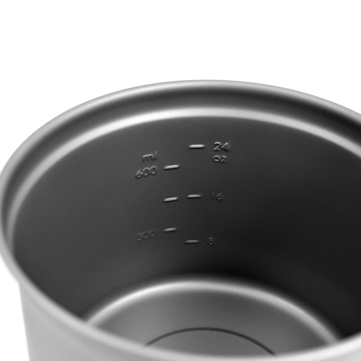 TOAKS 900ml D115mm Titanium Camping Cooking Pot with Foldable Handles - Forza Sports