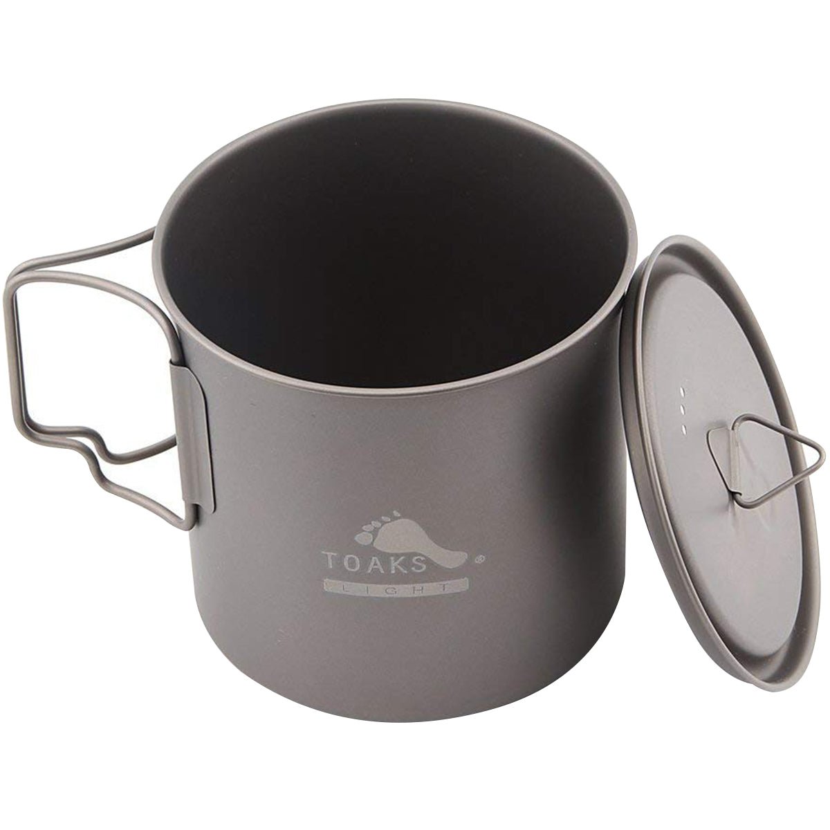 TOAKS Light Titanium 650ml Outdoor Camping Cook Pot POT - 650 - L - Forza Sports