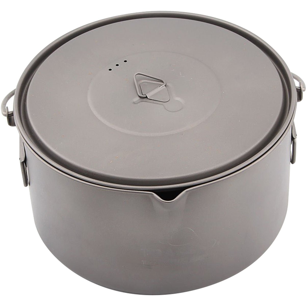 TOAKS Titanium 2000ml Outdoor Camping Cook Pot with Bail Handle POT - 2000 - BH - Forza Sports
