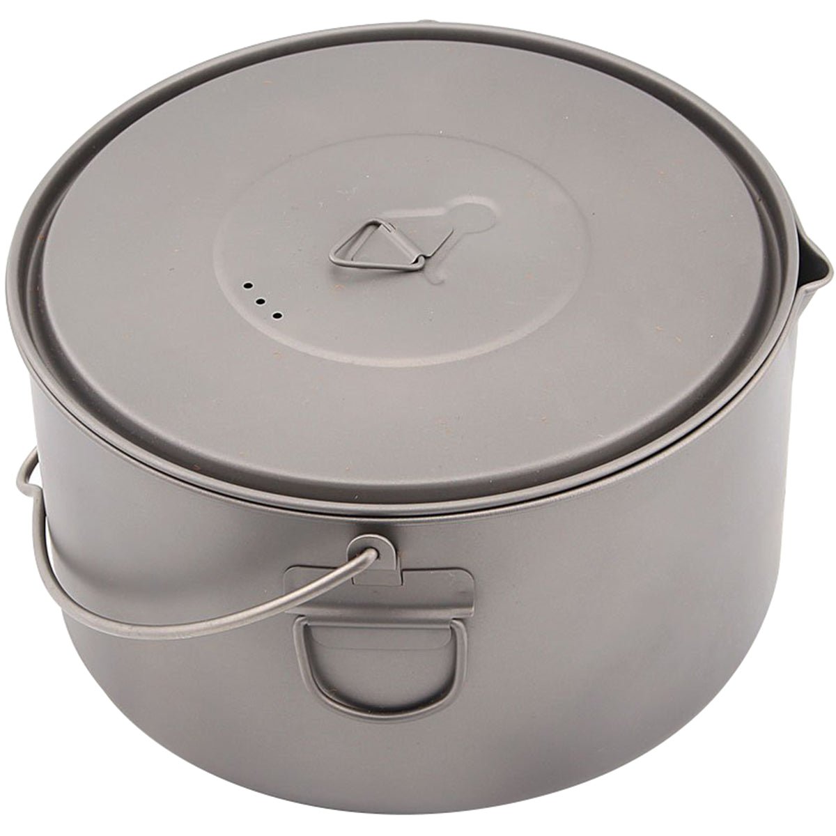 TOAKS Titanium 2000ml Outdoor Camping Cook Pot with Bail Handle POT - 2000 - BH - Forza Sports