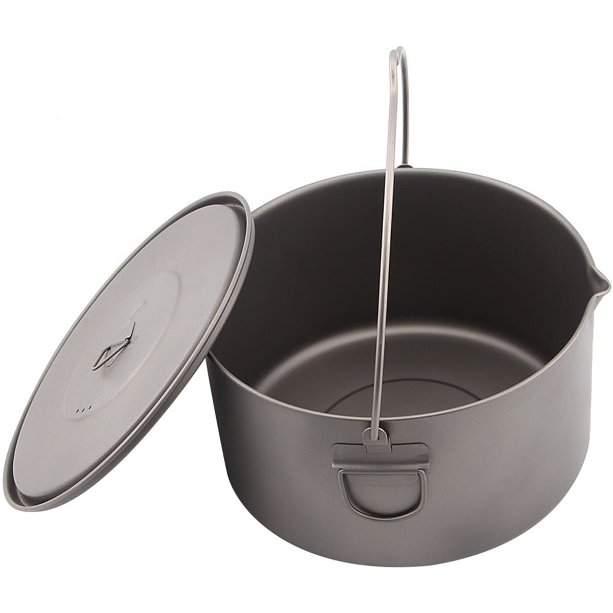 TOAKS Titanium 2000ml Outdoor Camping Cook Pot with Bail Handle POT - 2000 - BH - Forza Sports