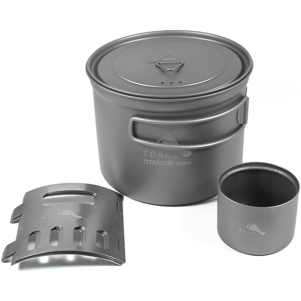 TOAKS Titanium Alcohol Stove and 900ml Pot Cook System CS - 04 - Forza Sports