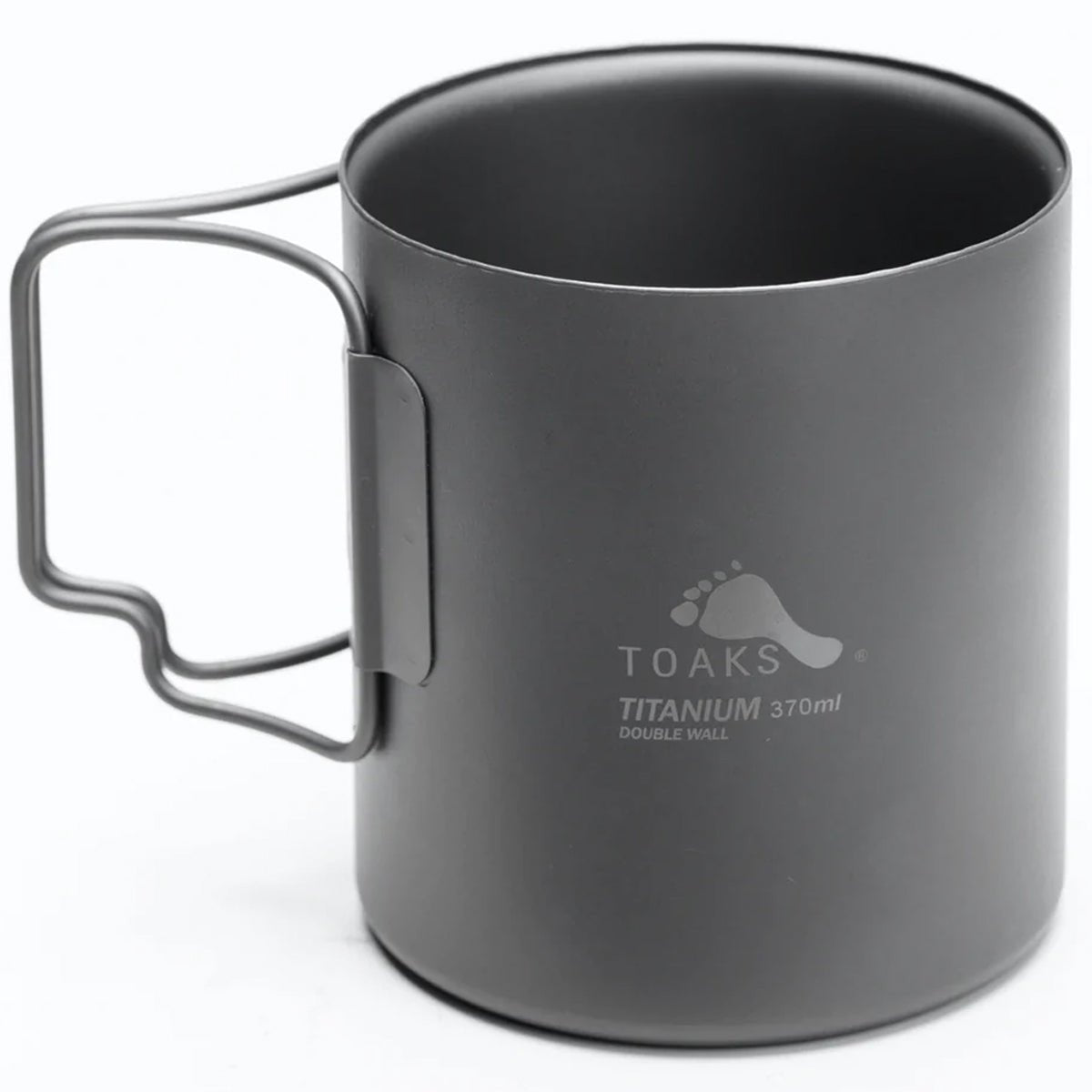 TOAKS Titanium Lightweight 370ml Double Wall Cup CUP - 370 - DW - Outdoor Camping - Forza Sports