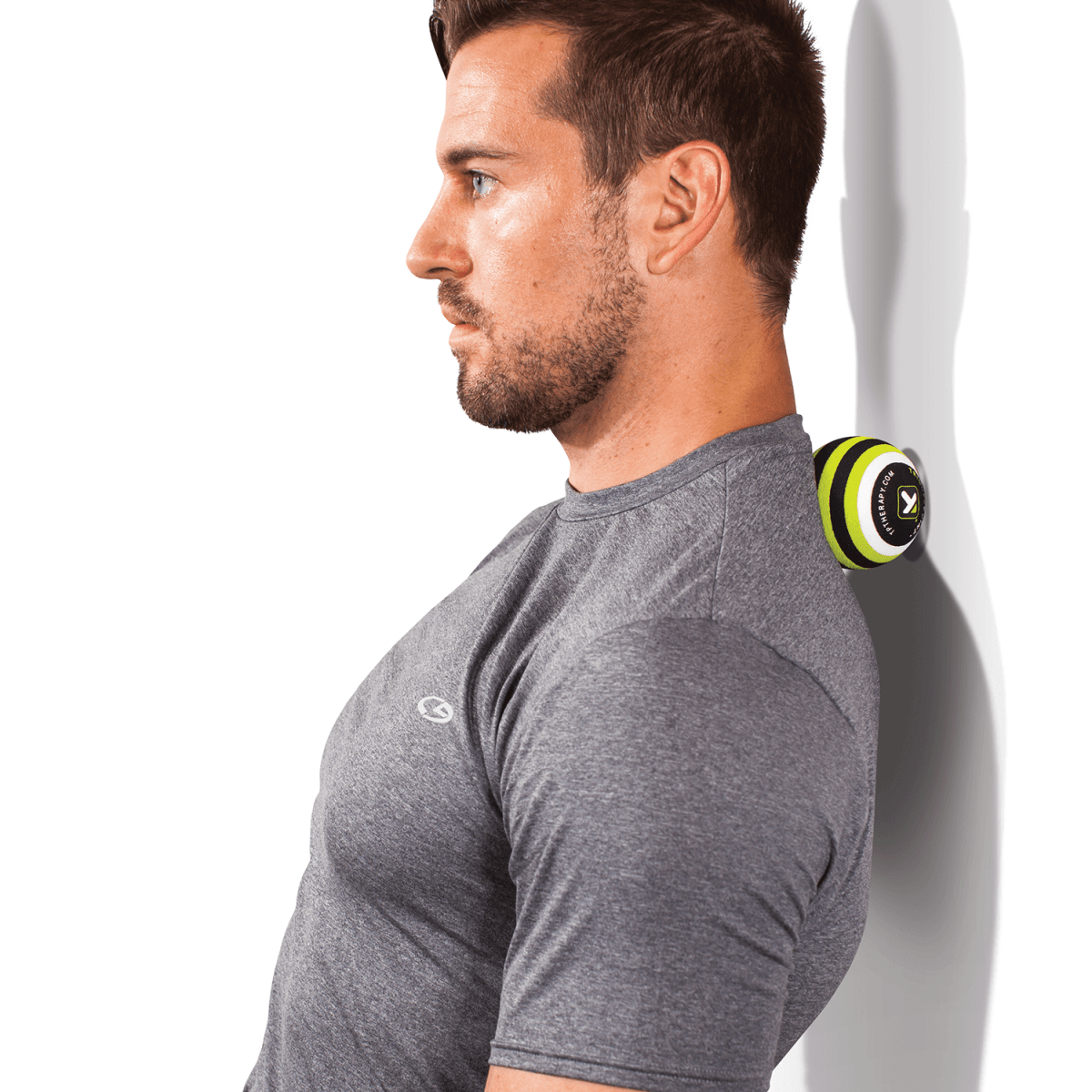 TriggerPoint MB1 2.5" Deep Tissue Massage Ball - Green/Black/White - Forza Sports