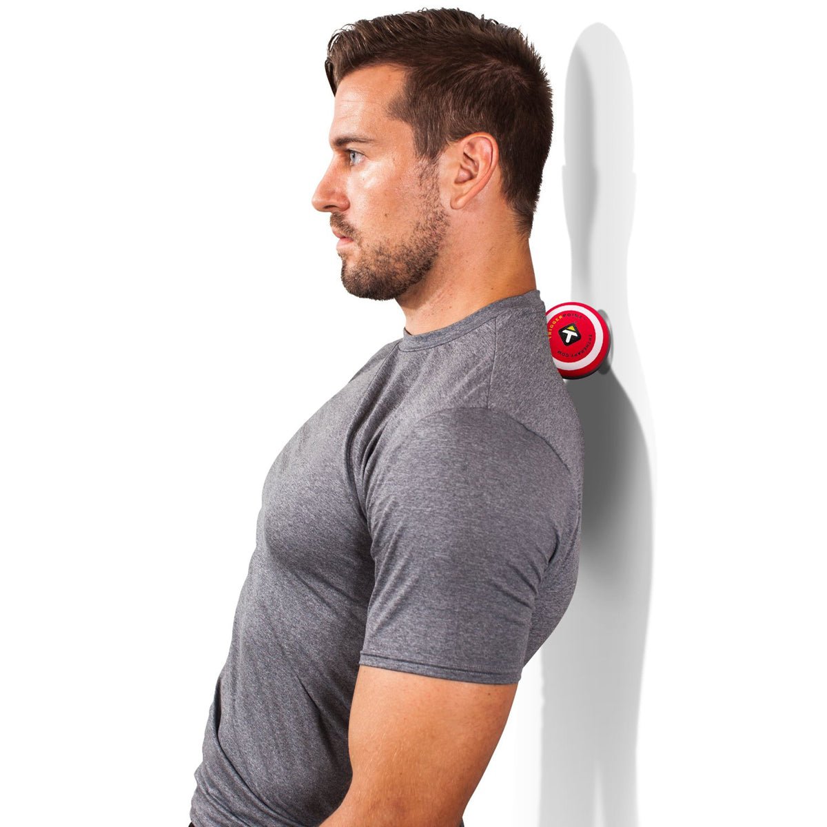 TriggerPoint MBX 2.5" Deep Tissue Massage Ball - Red/Black/White - Forza Sports