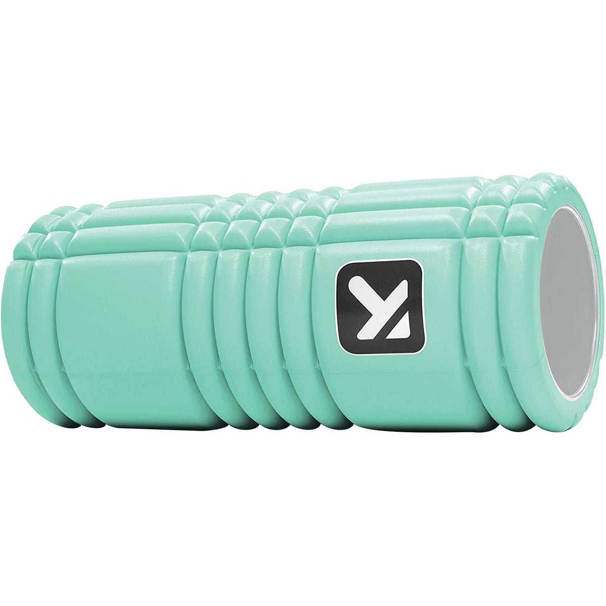 portable massage roller by TriggerPoint in mint color