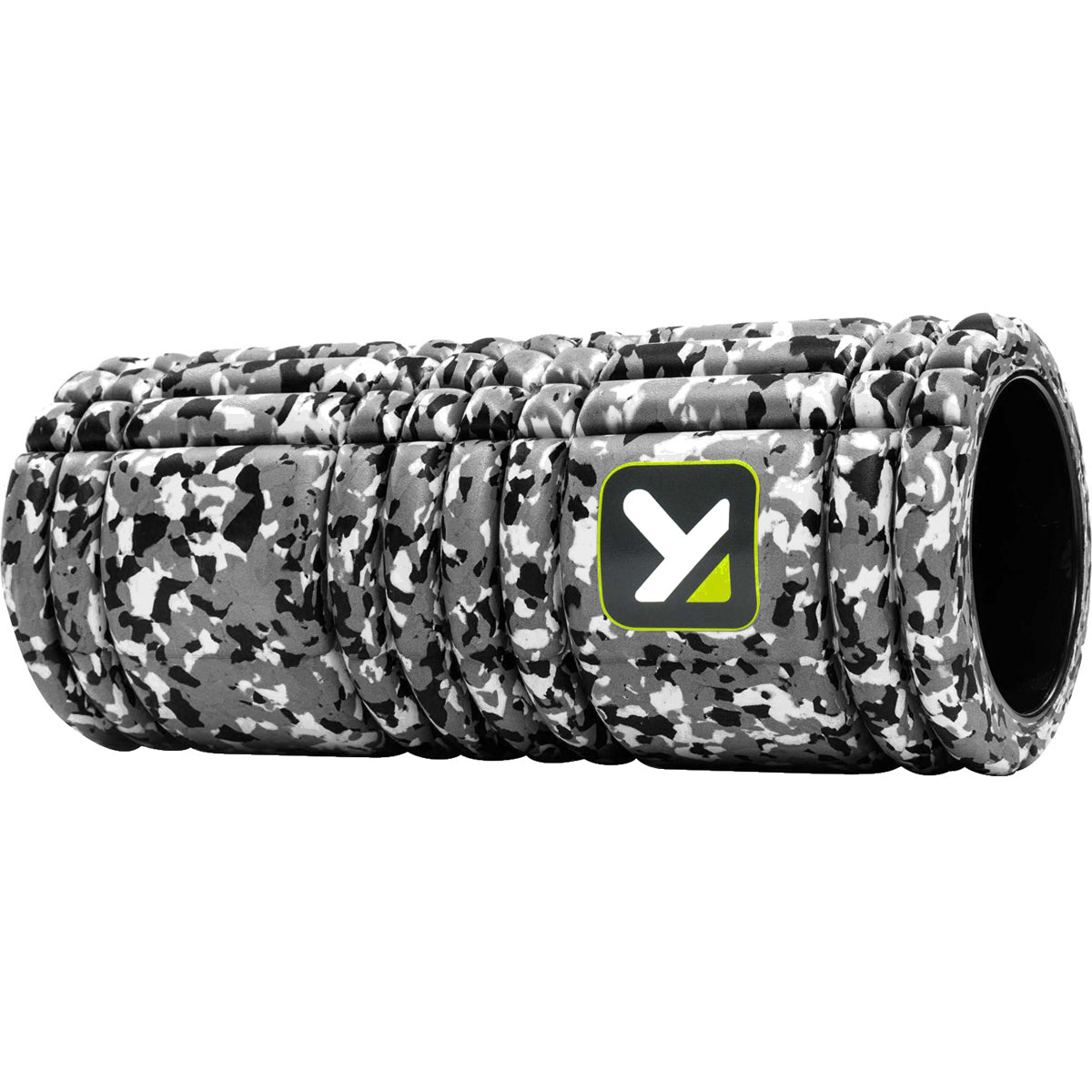 foam roller myofascial release in gray camo color